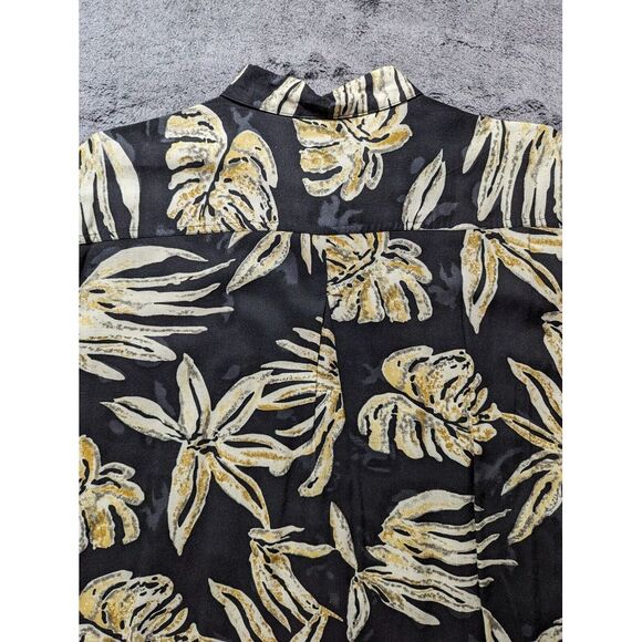NWT Bruno Short Sleeve Button Up Hawaiian Shirt Men's Size Large - Picture 8 of 9